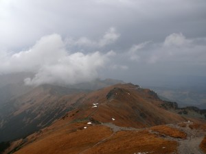 Kasprowy Wierch widziany ze Skrajnej Turni